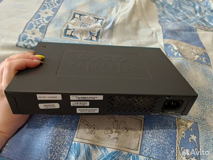 Коммутатор cisco ws-c2960G-8TC-L