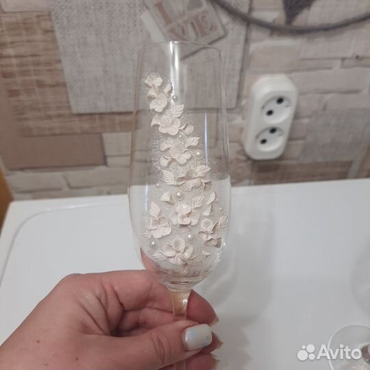 Бокалы на свадьбу