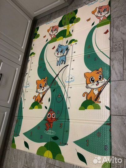 Детский коврик для ползания новый