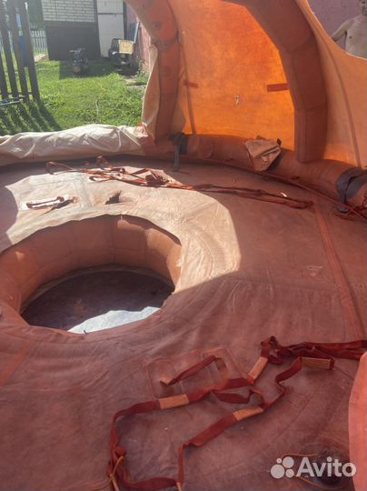 Плот спасательный надувной