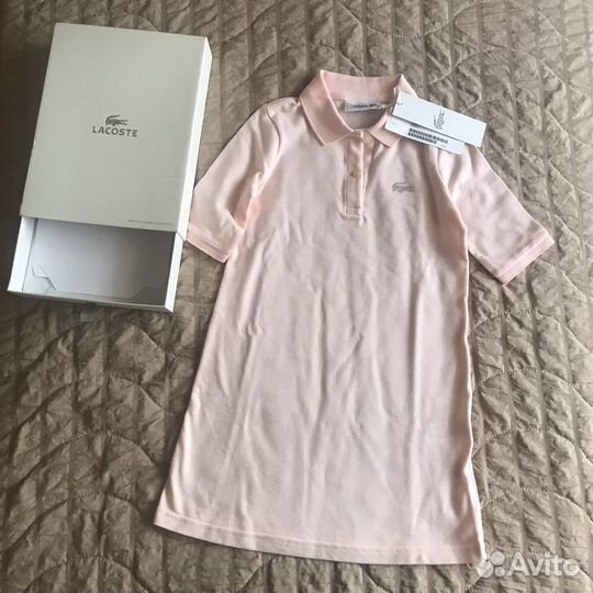 Пальто, комплекты и платье Lacoste на девочку 128
