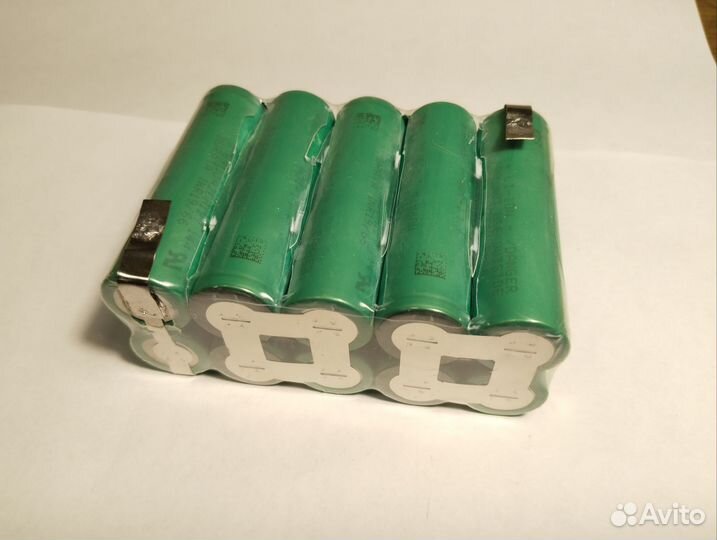 Аккумуляторы 18650 в сборке на 18v