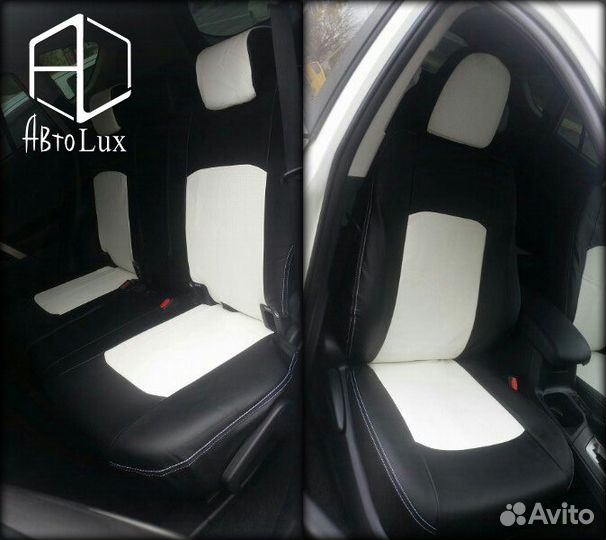 Авточехлы «Турин» из экокожи Toyota RAV 4