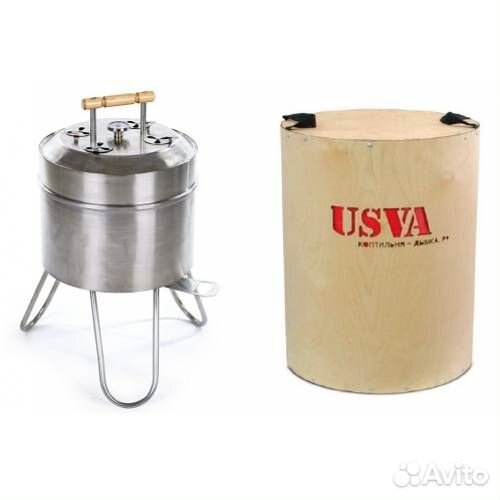 Гриль-барбекю «usva» нержавейка, пмз