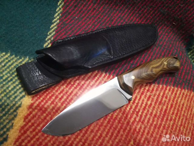 Охотничий цельнометаллический Нож. Походный нож