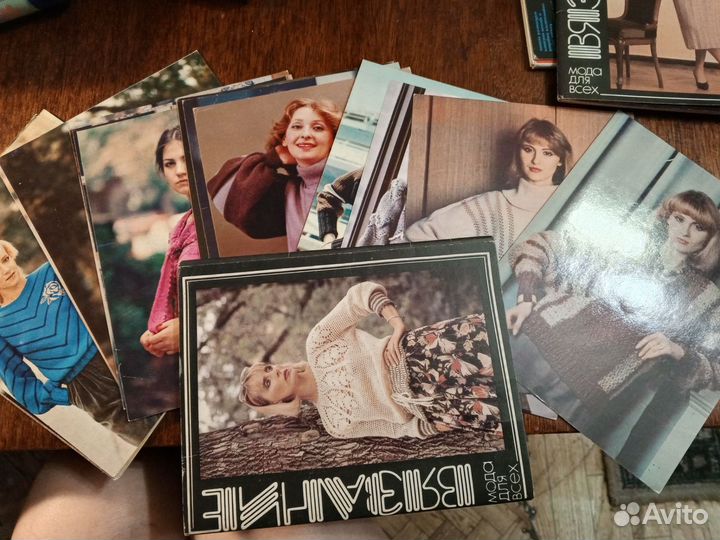 Наборы открыток по вязанию для детей и взрослых