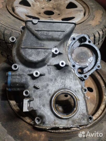 Передняя крышка коленвала на 406 двигатель газель