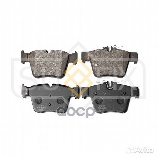 Колодки тормозные дисковые зад прав/лев SX1