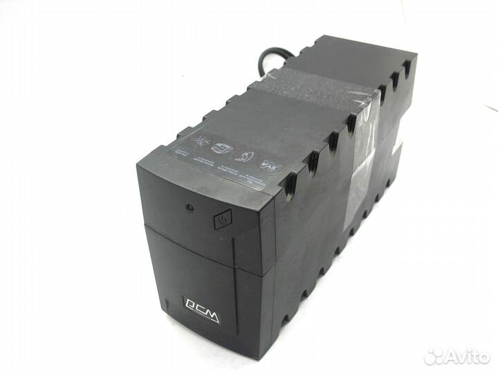 Ибп Powercom RPT-1000A (без батареи, одна12v 7Ач)