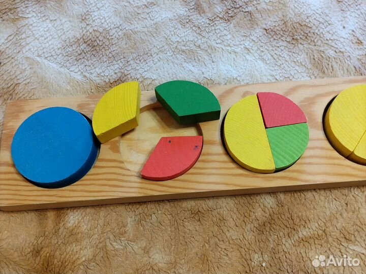 Развивающие игрушки. Вкладыши монтессори