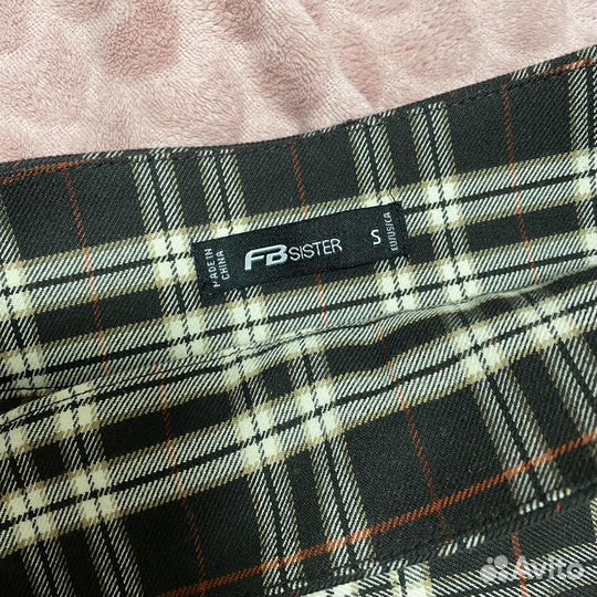 Юбка в клетку