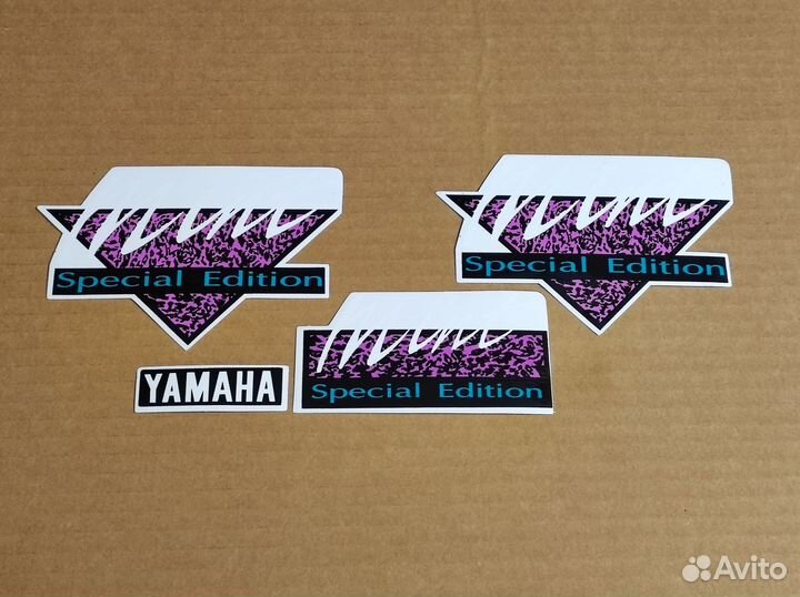 Наклейки yamaha mint (4шт) (Special Edition - purp