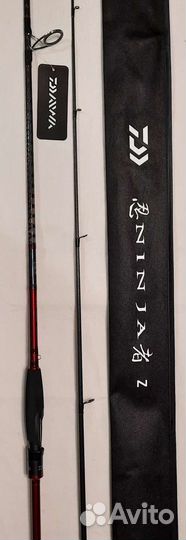 Спиннинг daiwa ninja Z 15-50г ; 2,74м новый