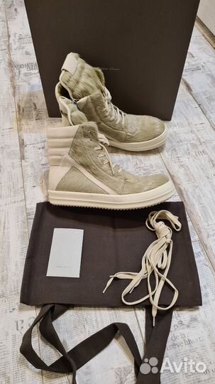 Rick Owens Geobasket Pony Hair 42 и 43.5 IT