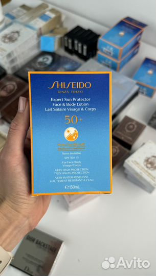Shiseido SPF50 новый оригинал