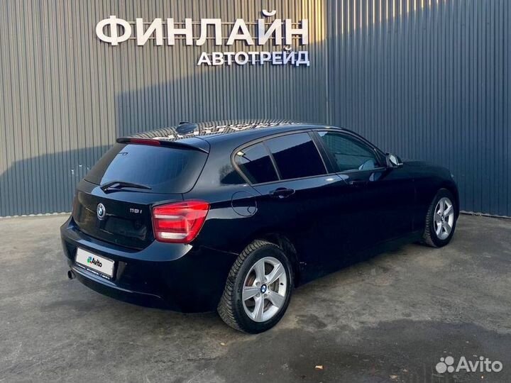 BMW 1 серия 1.6 AT, 2013, 162 965 км