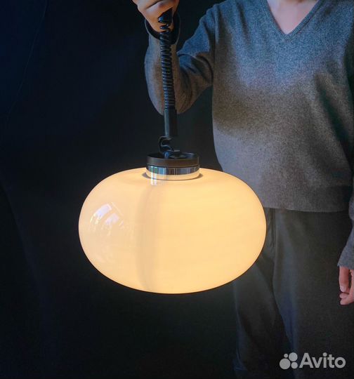 Редкий Винтажный Светильник с Регулировкой Высоты