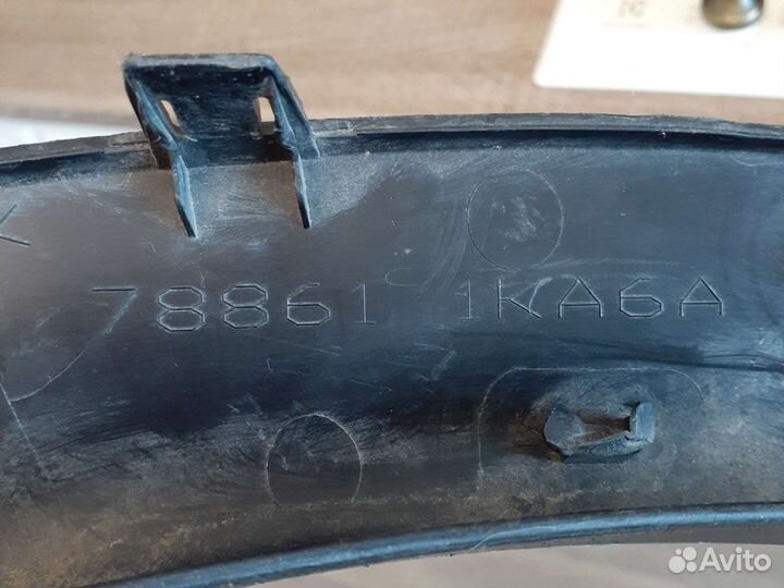 Расширитель арки задний правый и левый Nissan Juke