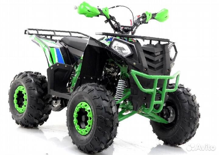 Детский квадроцикл 125 кубов Grizlik A125 зеленый