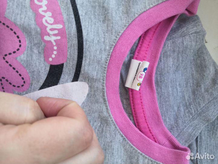Футболки для девочки 104/110
