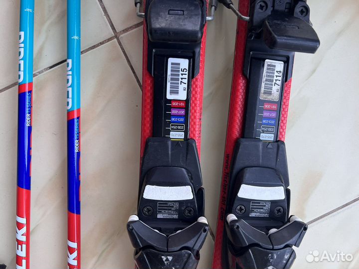 Горные лыжи 100/комплект для начинающего лыжника