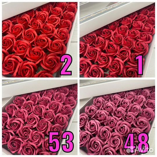 Мыльные розы оптом