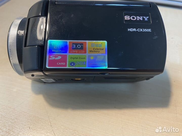 Видеокамера Sony HDR-CX350E