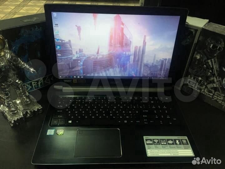 Игровой Асер i5 7300 HQ + GTX 1050-4GB 8GB dddr4