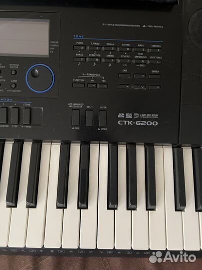 Синтезатор casio ctk 6200
