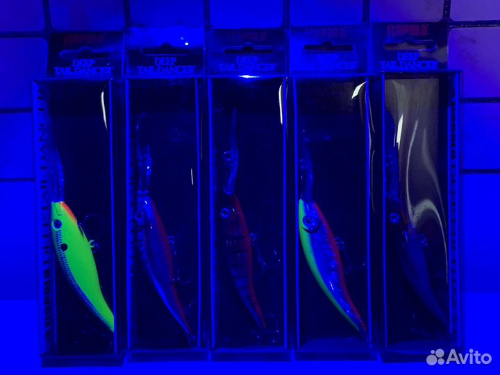 Троллинговые воблеры Rapala Deep Tail Dancer 9 см