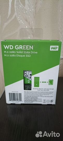 SSD накопитель WD Green