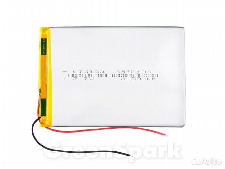 Аккумулятор универсальный 35x75x100 mm 3200mAh 3