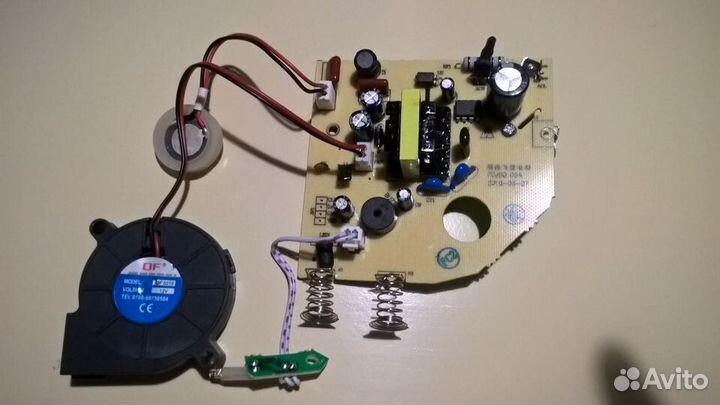 Вентилятор улитка 5015 12v с платой