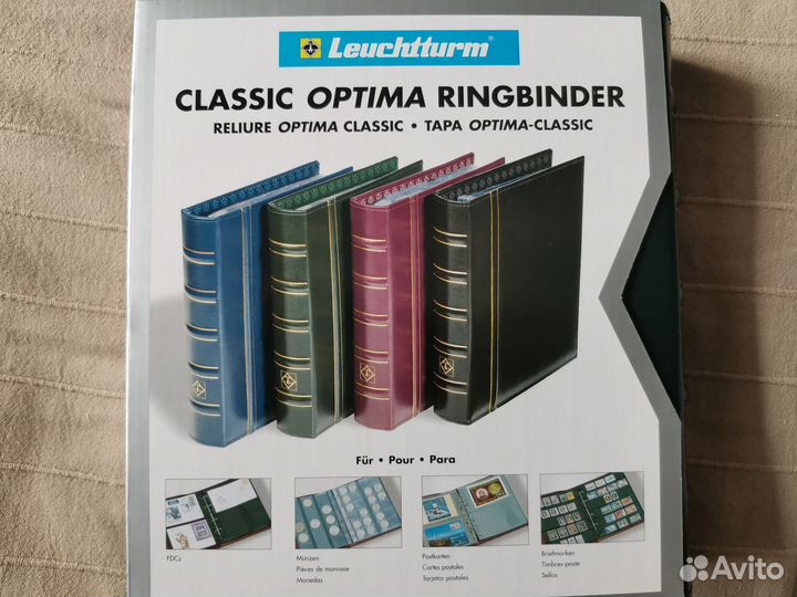 Папка/альбом Classic optima, листы для монет