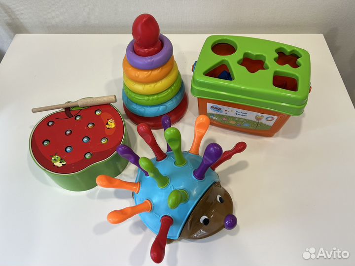 Развивающие игрушки сортеры