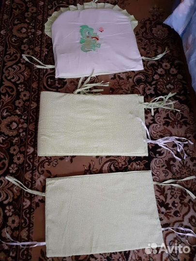 Бортики в кроватку