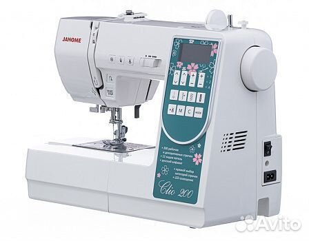 Компьютерная швейная машина Janome Clio 200