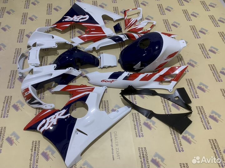 Honda cbr600f2 1991-1994 мотопластик, обвес мото