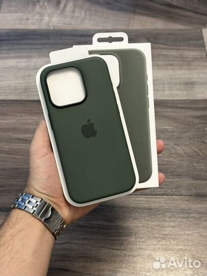 iPhone 15 Pro Silicone Case Cypress (Оригинал)
