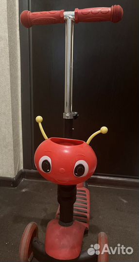 Самокат детский трехколесный бу