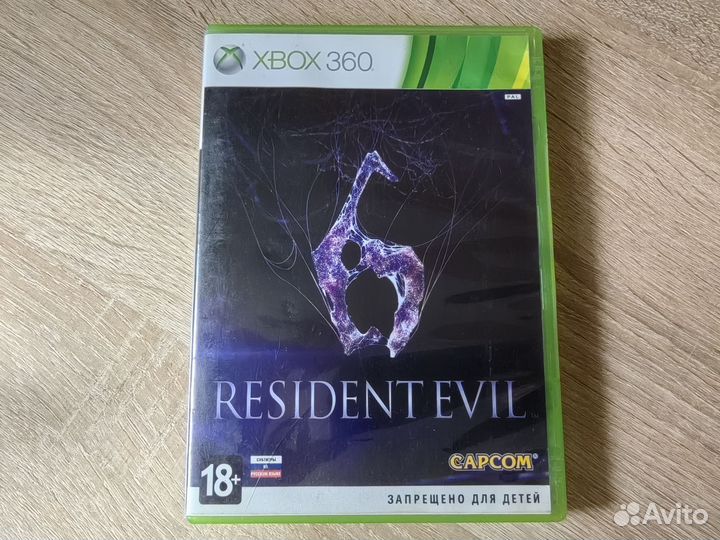 Resident Evil 6 xbox 360 на русском