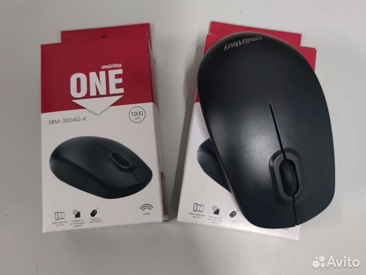 Мышь беспроводная Smartbuy ONE SBM-300AG-K черный