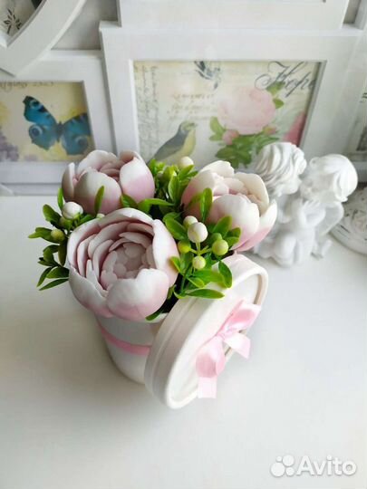 Букеты из сувенирного мыла