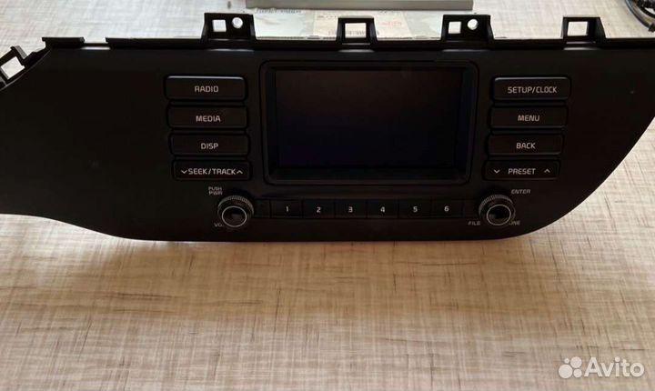 Штатная магнитола на kia рио 4