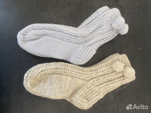 Носки вязанные