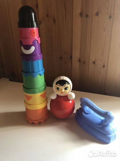 Пирамидка икеа неваляшка сортер