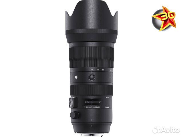 Объектив Sigma 70-200 f/2.8 DG OS HSM Sports Canon