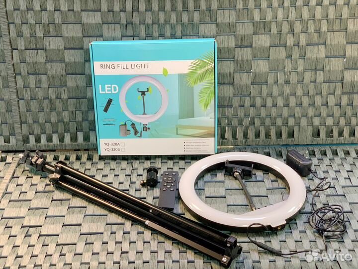 Кольцевая лампа со штативом 320