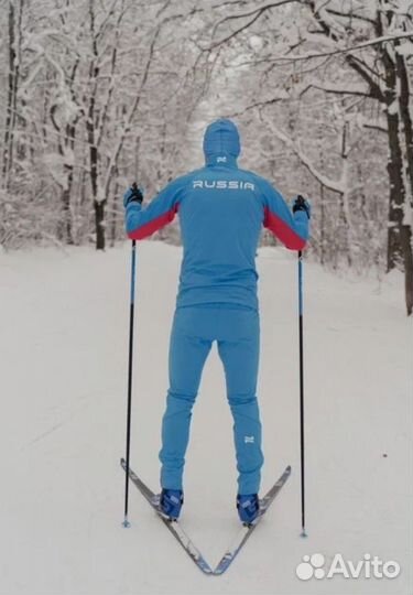 Лыжный разминочный костюм nordski elite Б/У