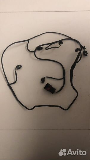 Volkswagen Crafter проводка переднего бампера